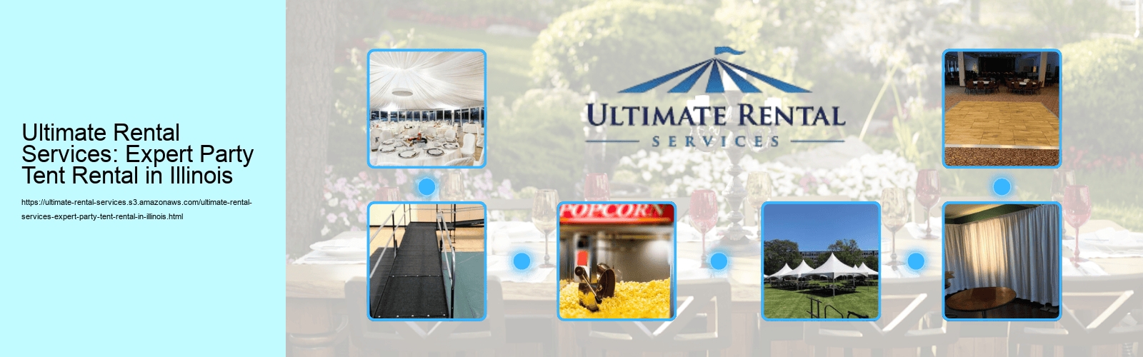 Ultimate Rental Services: Expert Party Tent Rental in Illinois